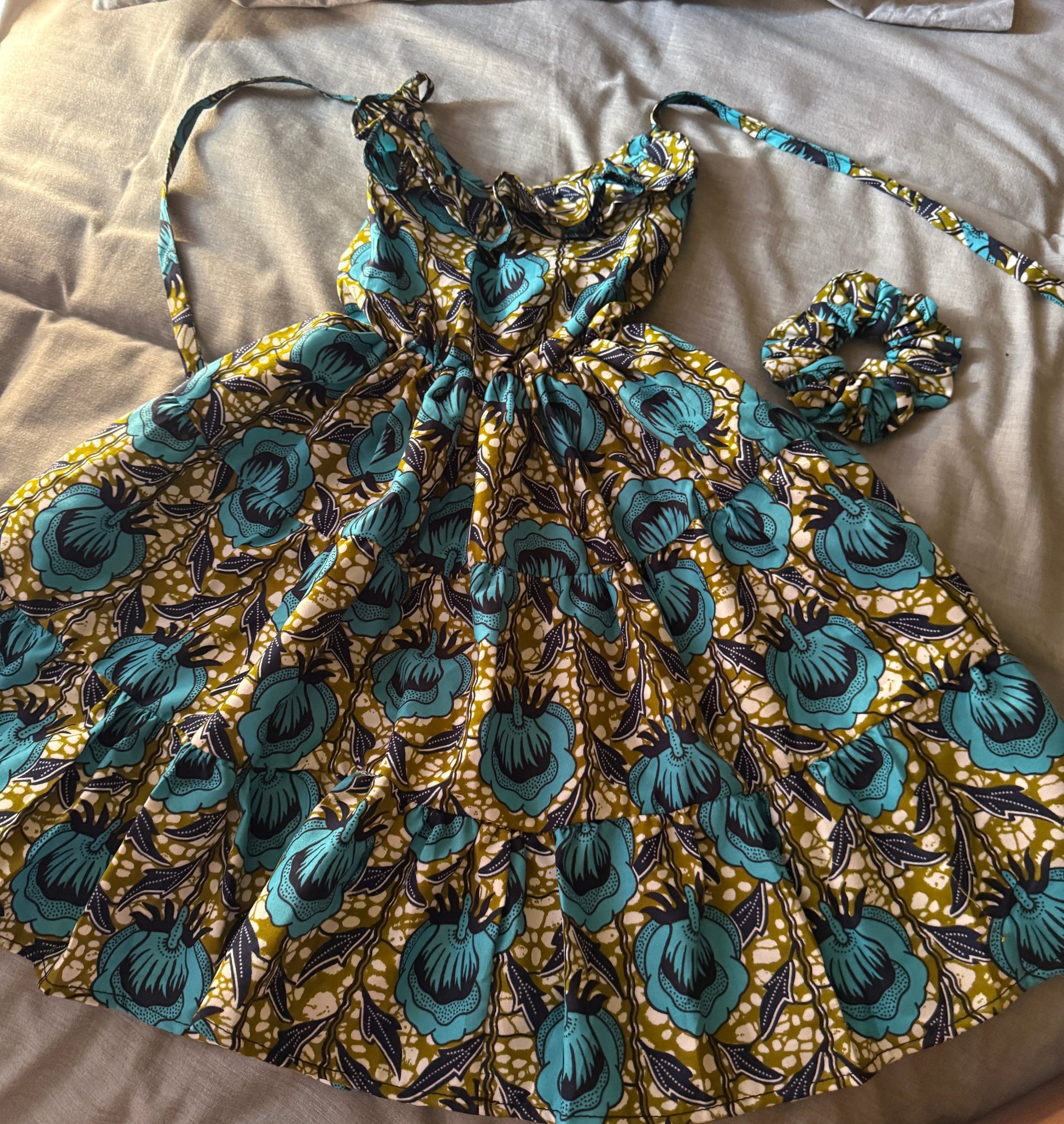 Ankara toddler dress