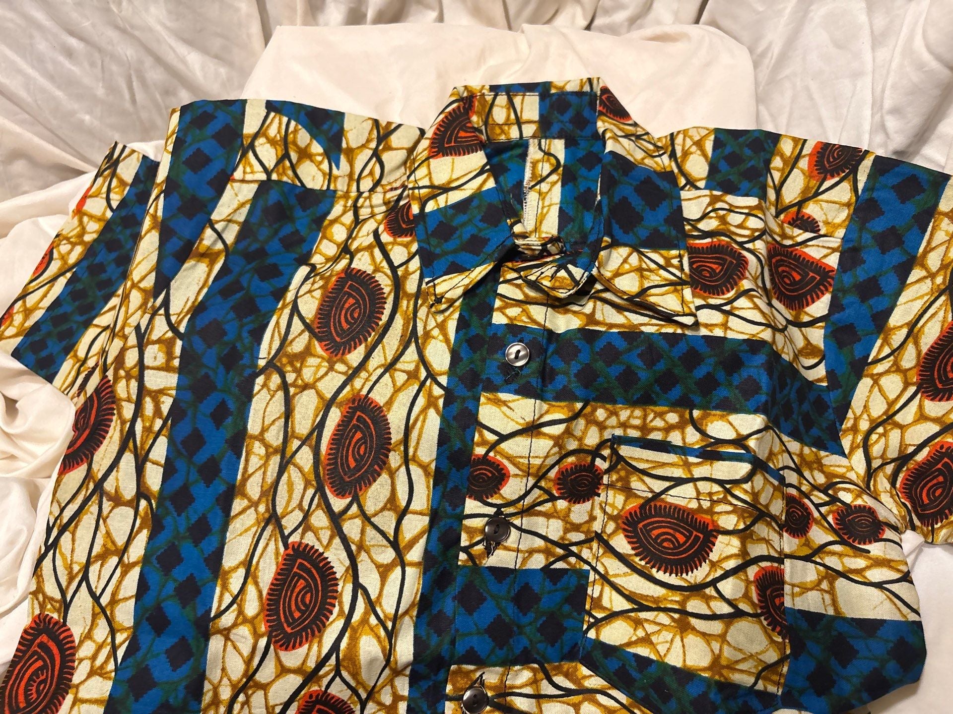 Hand Made African Shirt