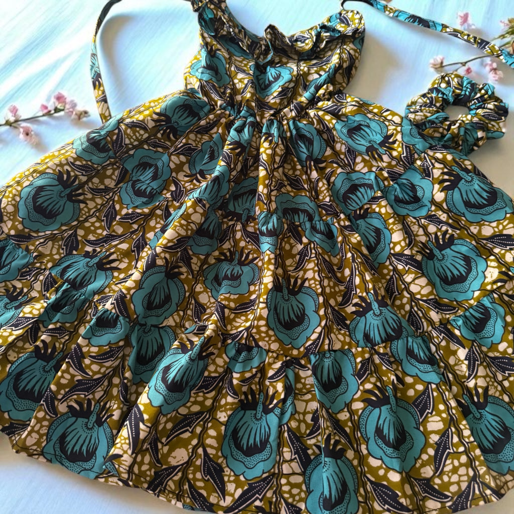 Ankara toddler dress