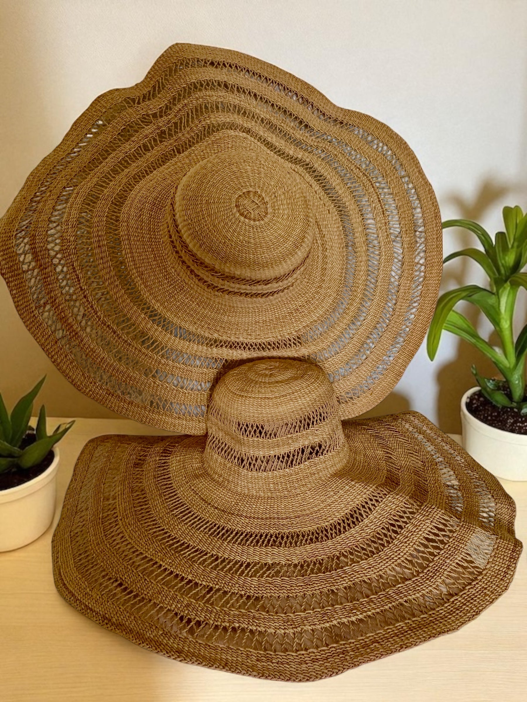 Woven Raffia Sun Hats